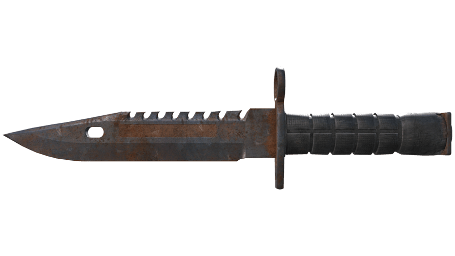 ★ M9 Bayonet | Rust Coat (Battle-Scarred)