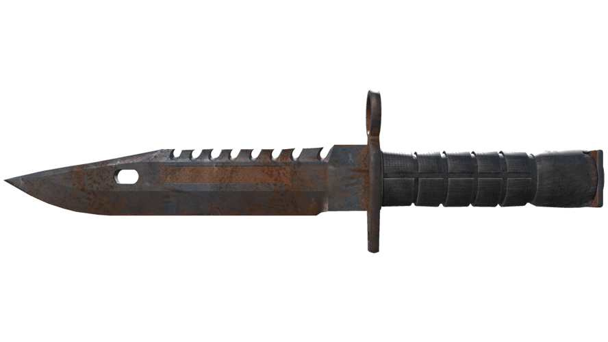 ★ M9 Bayonet | Rust Coat (Battle-Scarred)