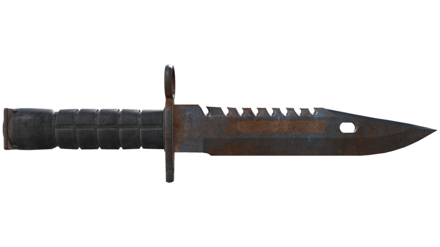 ★ M9 Bayonet | Rust Coat (Battle-Scarred)