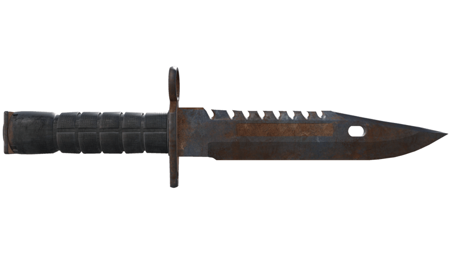 ★ M9 Bayonet | Rust Coat (Battle-Scarred)