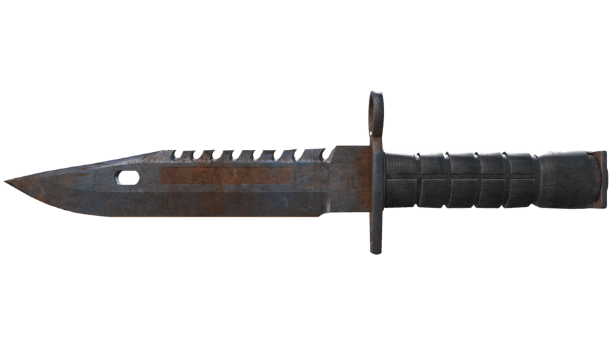 ★ M9 Bayonet | Rust Coat (Battle-Scarred)