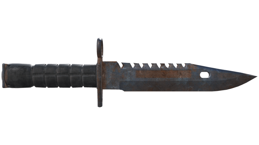 ★ M9 Bayonet | Rust Coat (Battle-Scarred)