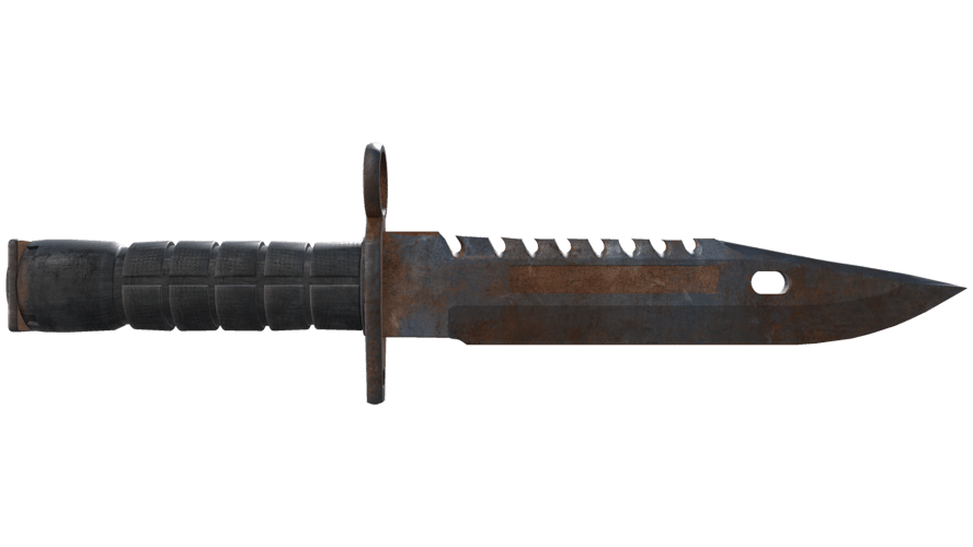 ★ M9 Bayonet | Rust Coat (Battle-Scarred)