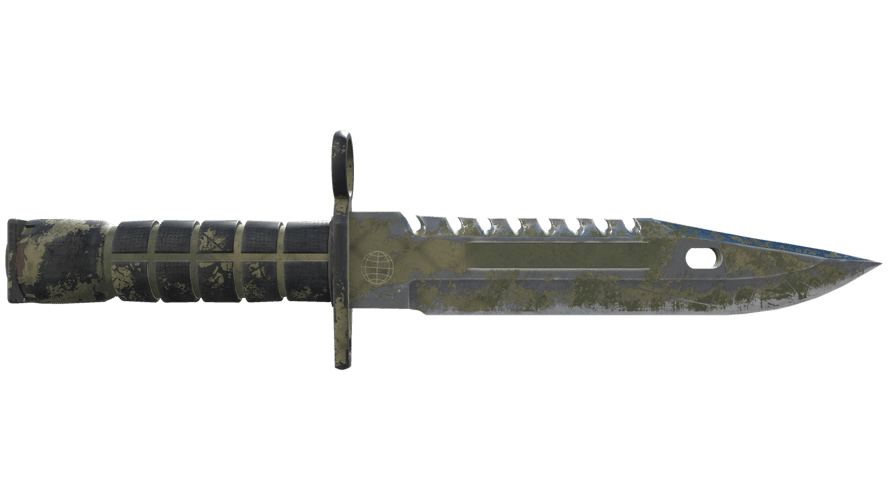 ★ M9 Bayonet | Safari Mesh (Battle-Scarred)