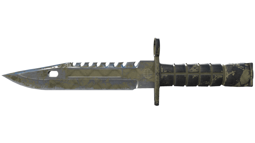 ★ M9 Bayonet | Safari Mesh (Battle-Scarred)