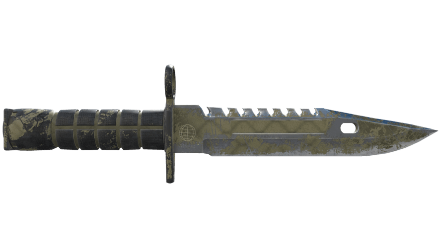 ★ M9 Bayonet | Safari Mesh (Battle-Scarred)