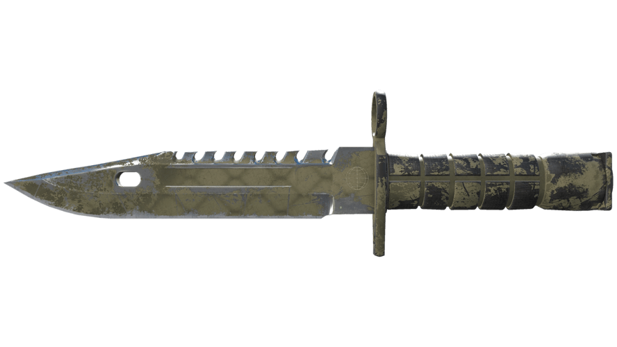 ★ M9 Bayonet | Safari Mesh (Well-Worn)