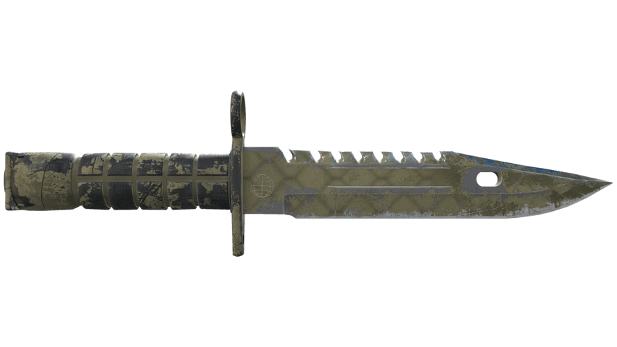 ★ M9 Bayonet | Safari Mesh (Well-Worn)