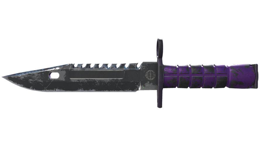★ M9 Bayonet | Ultraviolet (Well-Worn)