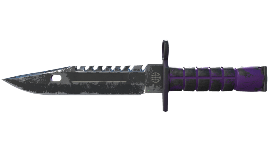 ★ M9 Bayonet | Ultraviolet (Well-Worn)
