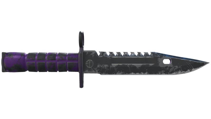 ★ M9 Bayonet | Ultraviolet (Well-Worn)