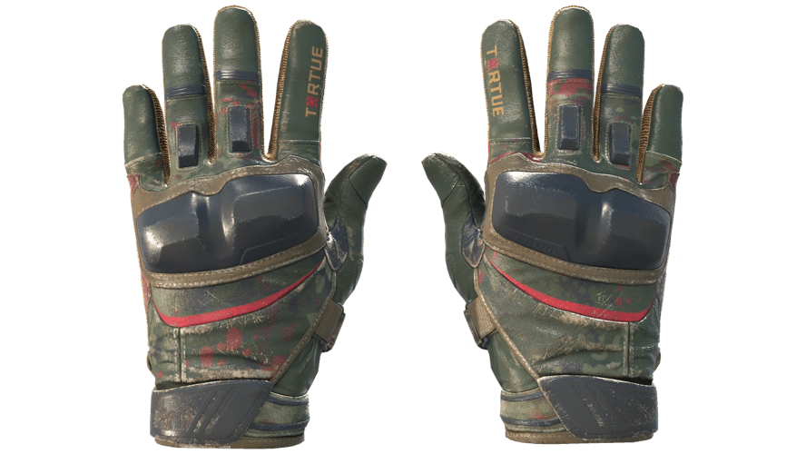 ★ Moto Gloves | 3rd Commando Company (Battle-Scarred)
