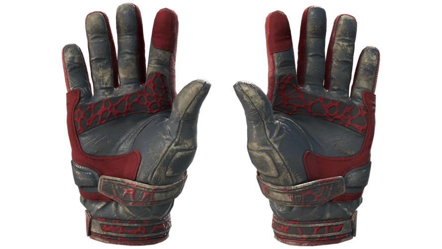 ★ Moto Gloves | Blood Pressure (Battle-Scarred)