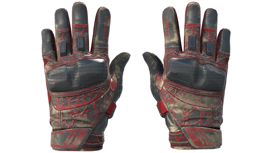 ★ Moto Gloves | Blood Pressure (Battle-Scarred)