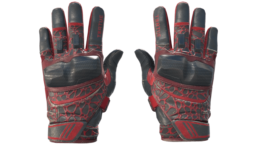 ★ Moto Gloves | Blood Pressure (Well-Worn)