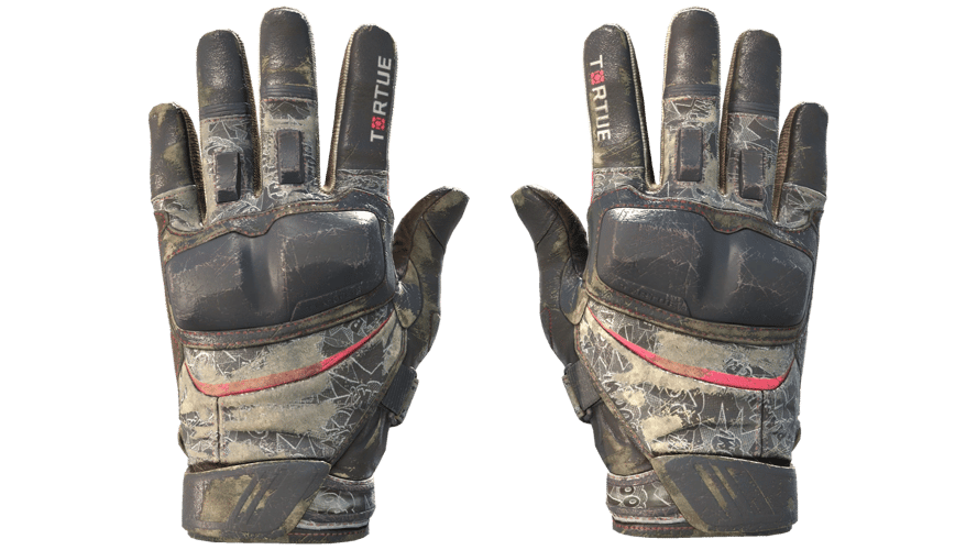 ★ Moto Gloves | Boom! (Battle-Scarred)