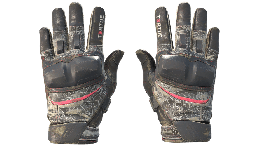 ★ Moto Gloves | Boom! (Battle-Scarred)