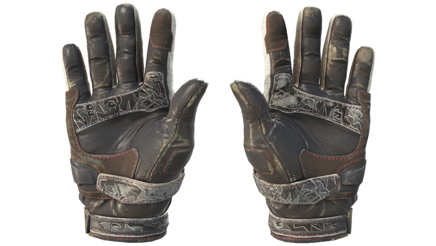 ★ Moto Gloves | Boom! (Battle-Scarred)