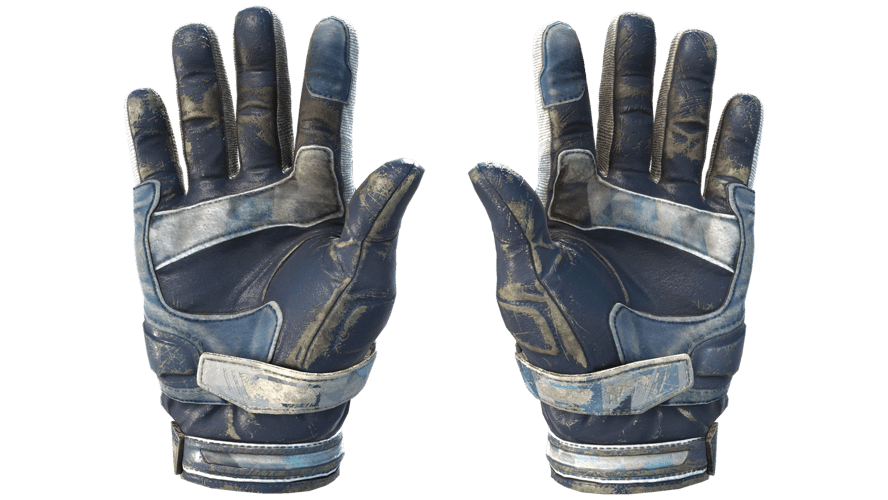 ★ Moto Gloves | Cool Mint (Battle-Scarred)