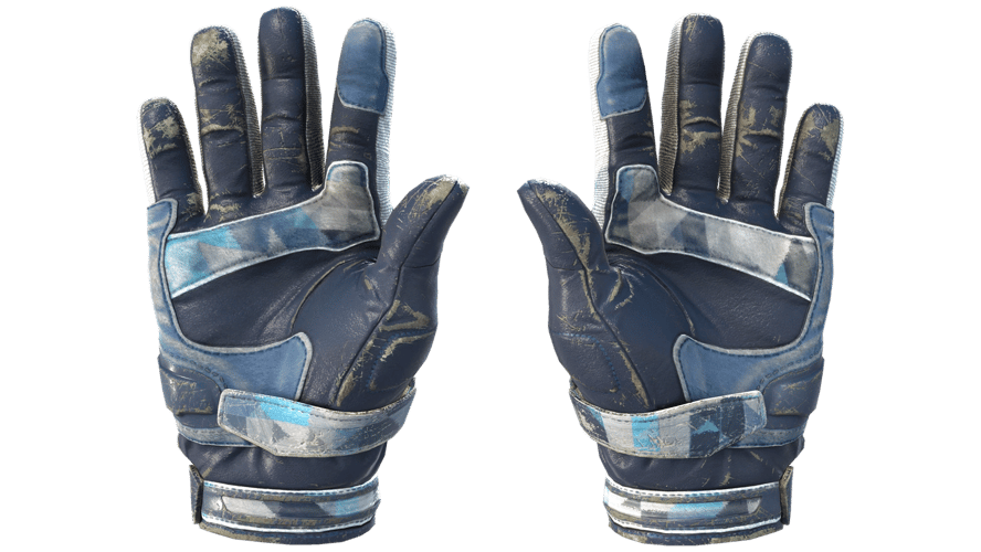 ★ Moto Gloves | Cool Mint (Battle-Scarred)