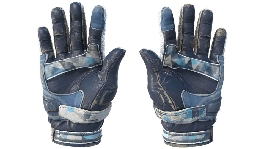 ★ Moto Gloves | Cool Mint (Battle-Scarred)