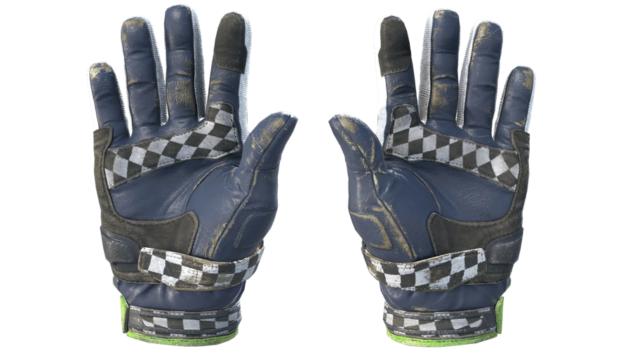 ★ Moto Gloves | Finish Line (Battle-Scarred)