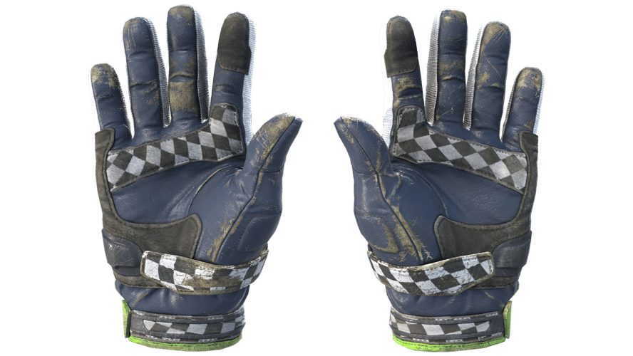 ★ Moto Gloves | Finish Line (Battle-Scarred)