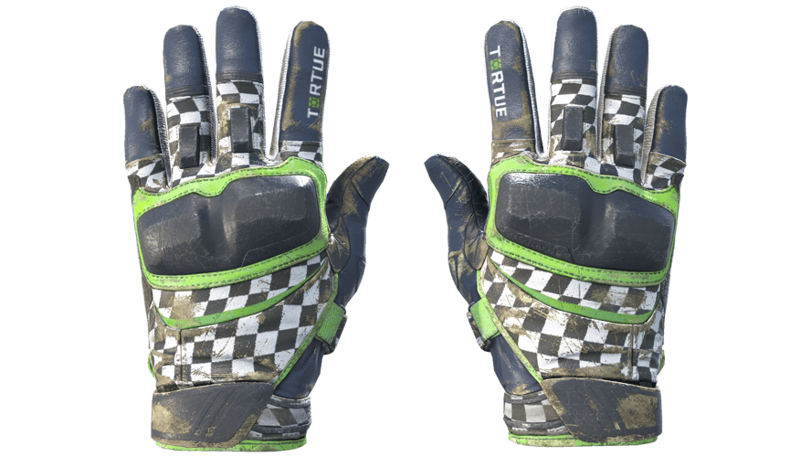 ★ Moto Gloves | Finish Line (Battle-Scarred)