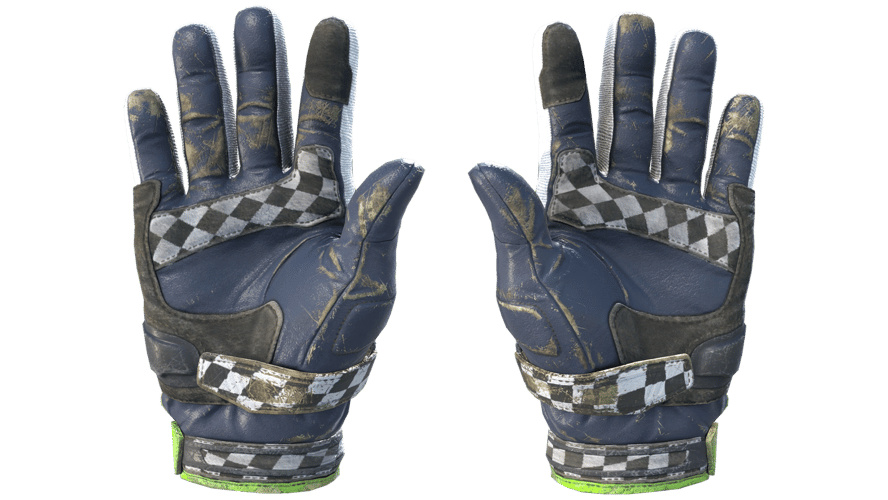 ★ Moto Gloves | Finish Line (Battle-Scarred)