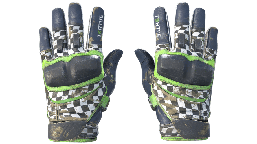 ★ Moto Gloves | Finish Line (Battle-Scarred)