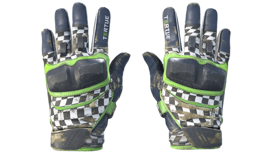 ★ Moto Gloves | Finish Line (Battle-Scarred)
