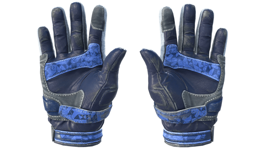 ★ Moto Gloves | Polygon (Well-Worn)