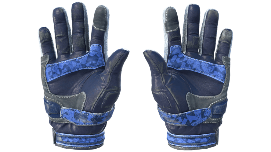 ★ Moto Gloves | Polygon (Well-Worn)