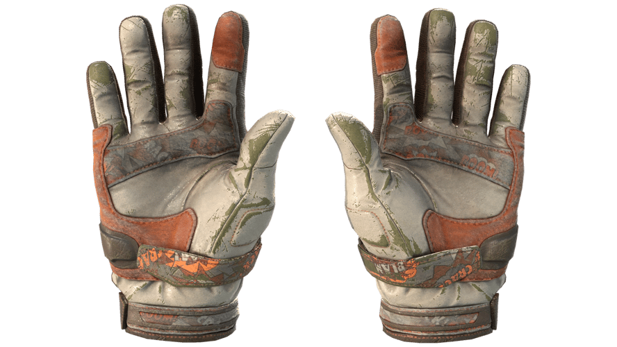 ★ Moto Gloves | POW! (Battle-Scarred)