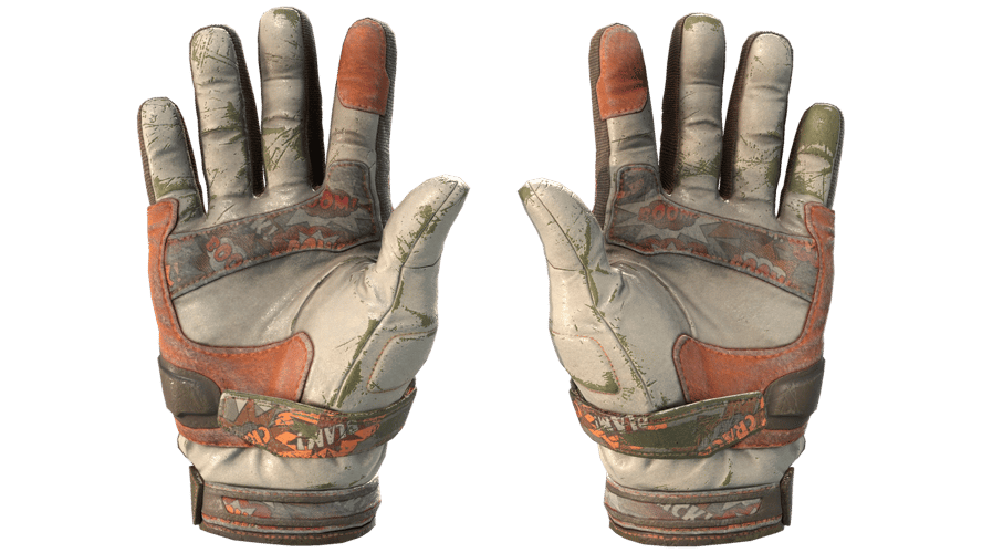 ★ Moto Gloves | POW! (Battle-Scarred)