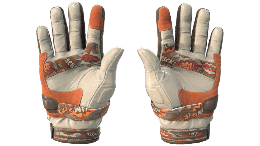 ★ Moto Gloves | POW! (Factory New)