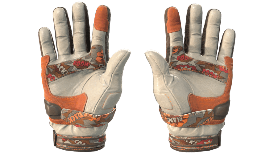 ★ Moto Gloves | POW! (Factory New)