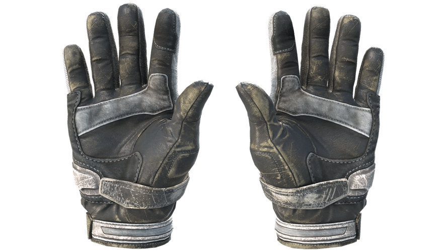 ★ Moto Gloves | Smoke Out (Battle-Scarred)