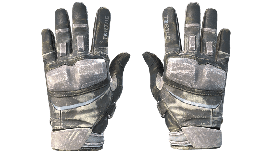 ★ Moto Gloves | Smoke Out (Battle-Scarred)