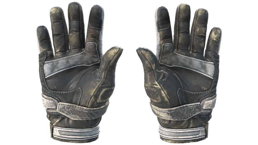 ★ Moto Gloves | Smoke Out (Battle-Scarred)