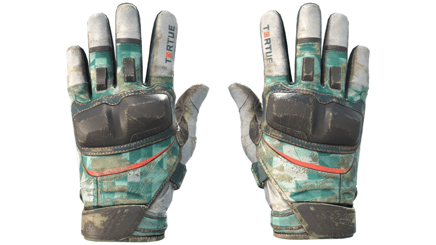 ★ Moto Gloves | Spearmint (Battle-Scarred)