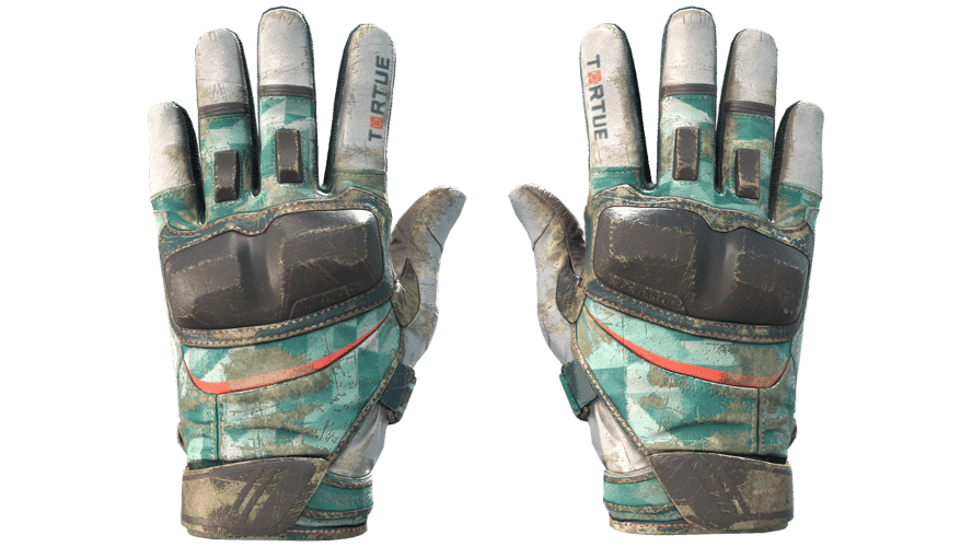 ★ Moto Gloves | Spearmint (Battle-Scarred)