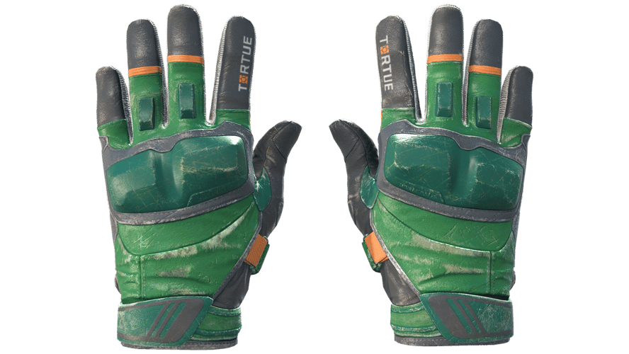 ★ Moto Gloves | Turtle (Well-Worn)
