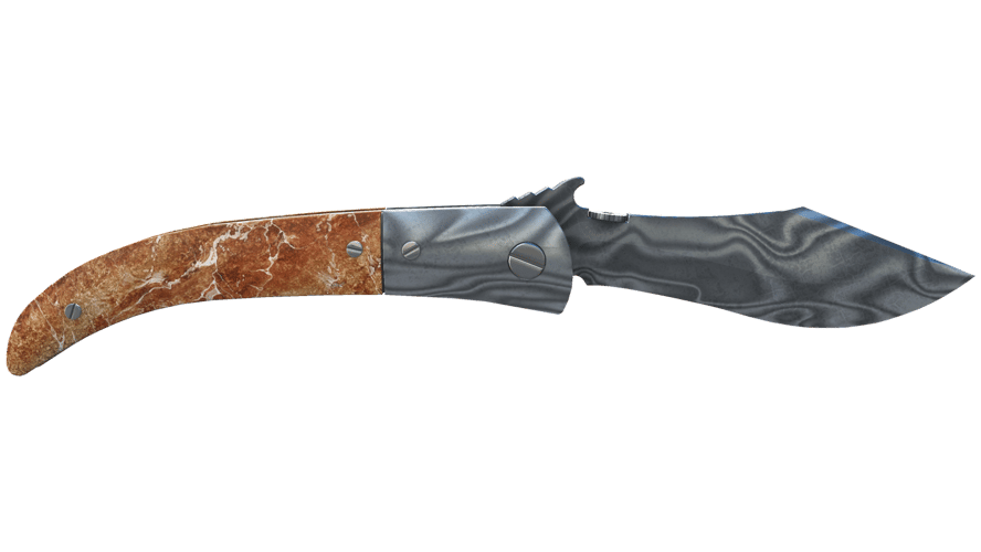 ★ Navaja Knife | Damascus Steel (Field-Tested)