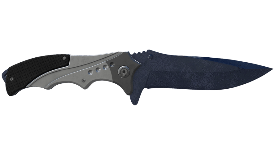 ★ Nomad Knife | Blue Steel (Battle-Scarred)