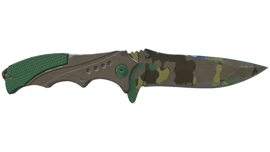 ★ Nomad Knife | Boreal Forest (Battle-Scarred)
