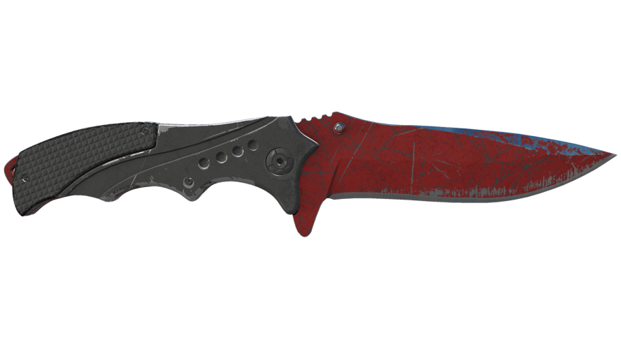 ★ Nomad Knife | Crimson Web (Battle-Scarred)