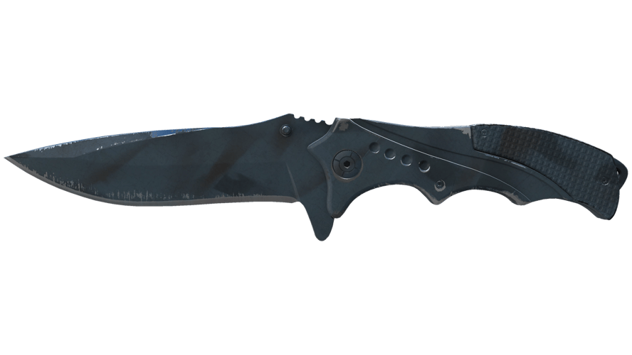 ★ Nomad Knife | Night Stripe (Well-Worn)
