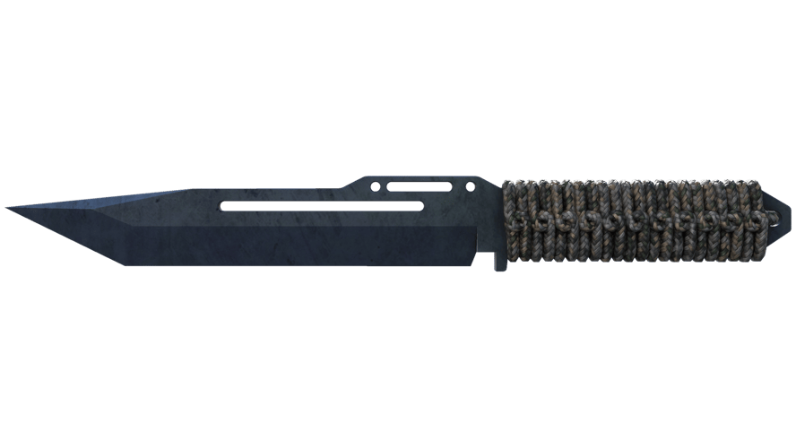 ★ Paracord Knife | Blue Steel (Field-Tested)