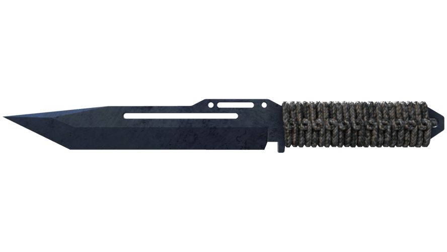 ★ Paracord Knife | Blue Steel (Field-Tested)